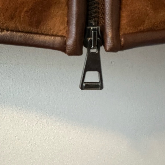 Homecore Leather and Suede Shearling Vest - Picture 15 of 15